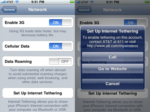 Will Apple and AT&T allow iPad tethering?