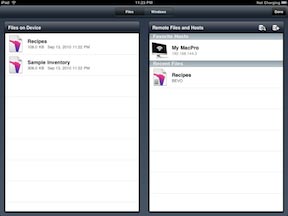 FileMaker Pro for iPad 2