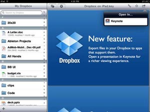 How to Transfer Files to the iPad - Dropbox