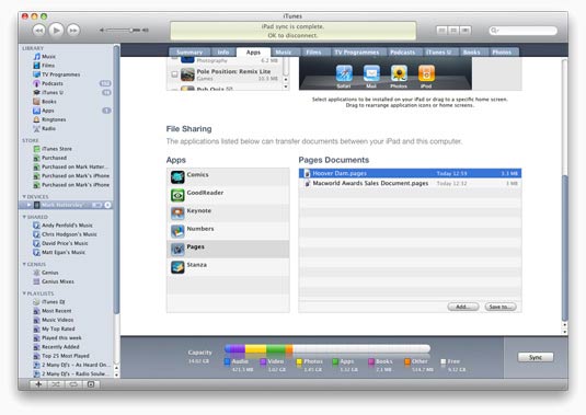 How to Transfer Files to the iPad - iTunes