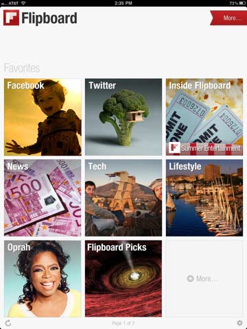 Flipboard For iPad Adding New Features