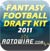 Rotowire Fantasy Football Draft Kit for 2011
