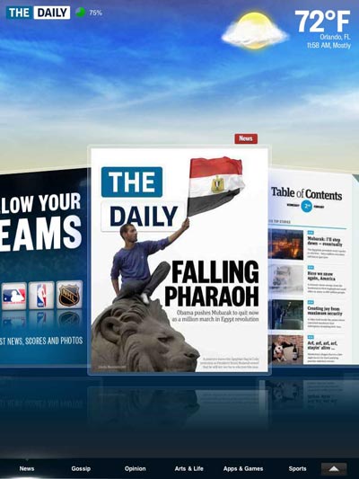First look: 'The Daily' for Apple iPad promises in-depth, interactive news 3