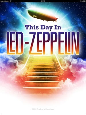This Day in Led Zeppelin: iPad App Review 2