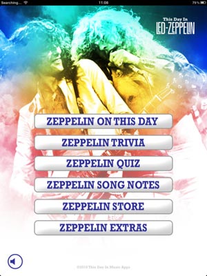This Day in Led Zeppelin: iPad App Review 3
