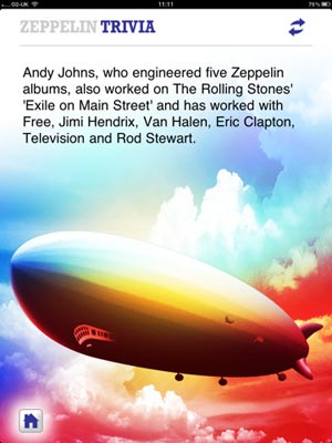 This Day in Led Zeppelin: iPad App Review 4