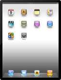FaceTime, Camera and PhotoBooth Icons Confirm Camera in Apple iPad 2