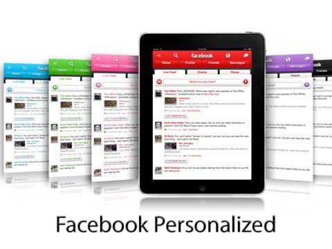 Facely for Facebook iPad app