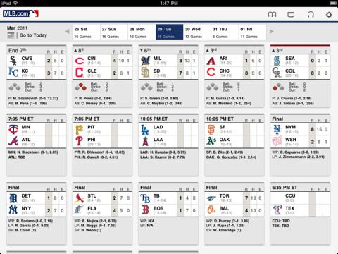 MLB at Bat For iPad Gives Baseball Fans What They Need When They're On The Go 2