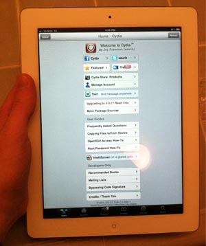 iPad and iOS 4.3 Jailbroken But Not Available Yet