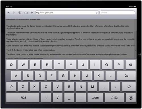 Get More Keyboard Characters on Your iPad
