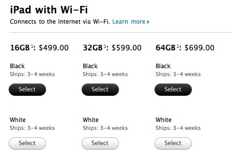 iPad 2 in High Demand, Now Shipping in 3-4 Weeks 2